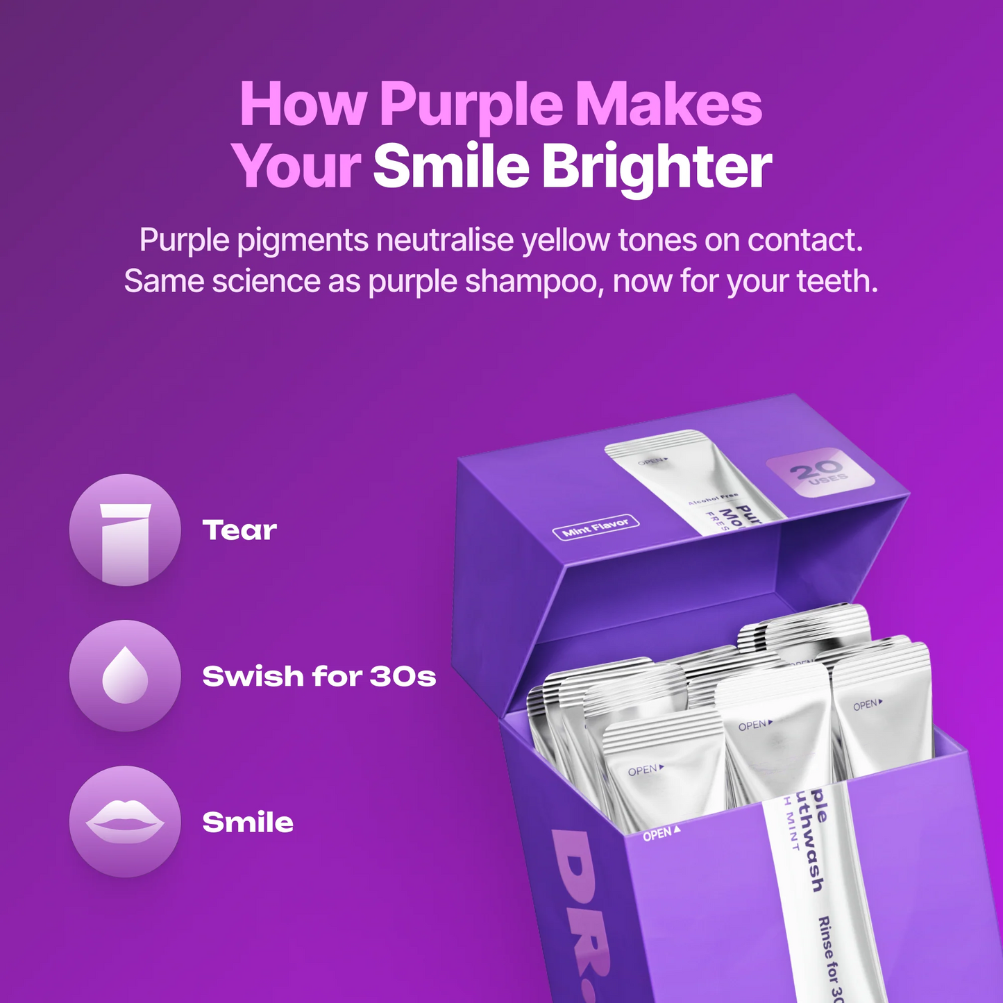 Dentley™ Purple Mouth Wash