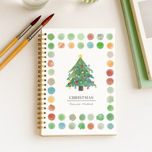 🔥LAST DAY SALE 60% OFF 🖼️Beginner-Friendly💕 Watercolor Workbook