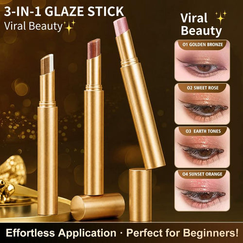 4PCS 3-Color Eyeshadow Stick
