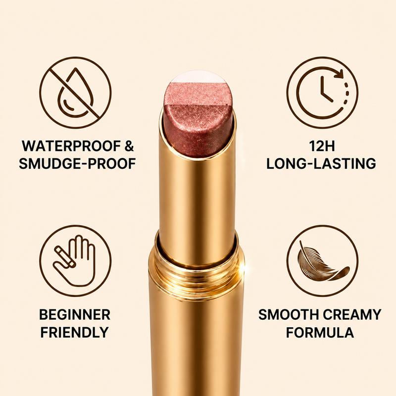 4PCS 3-Color Eyeshadow Stick