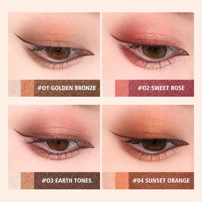 4PCS 3-Color Eyeshadow Stick