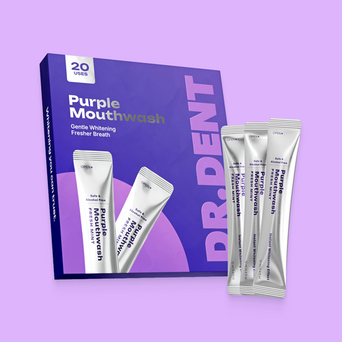 Dentley™ Purple Mouth Wash