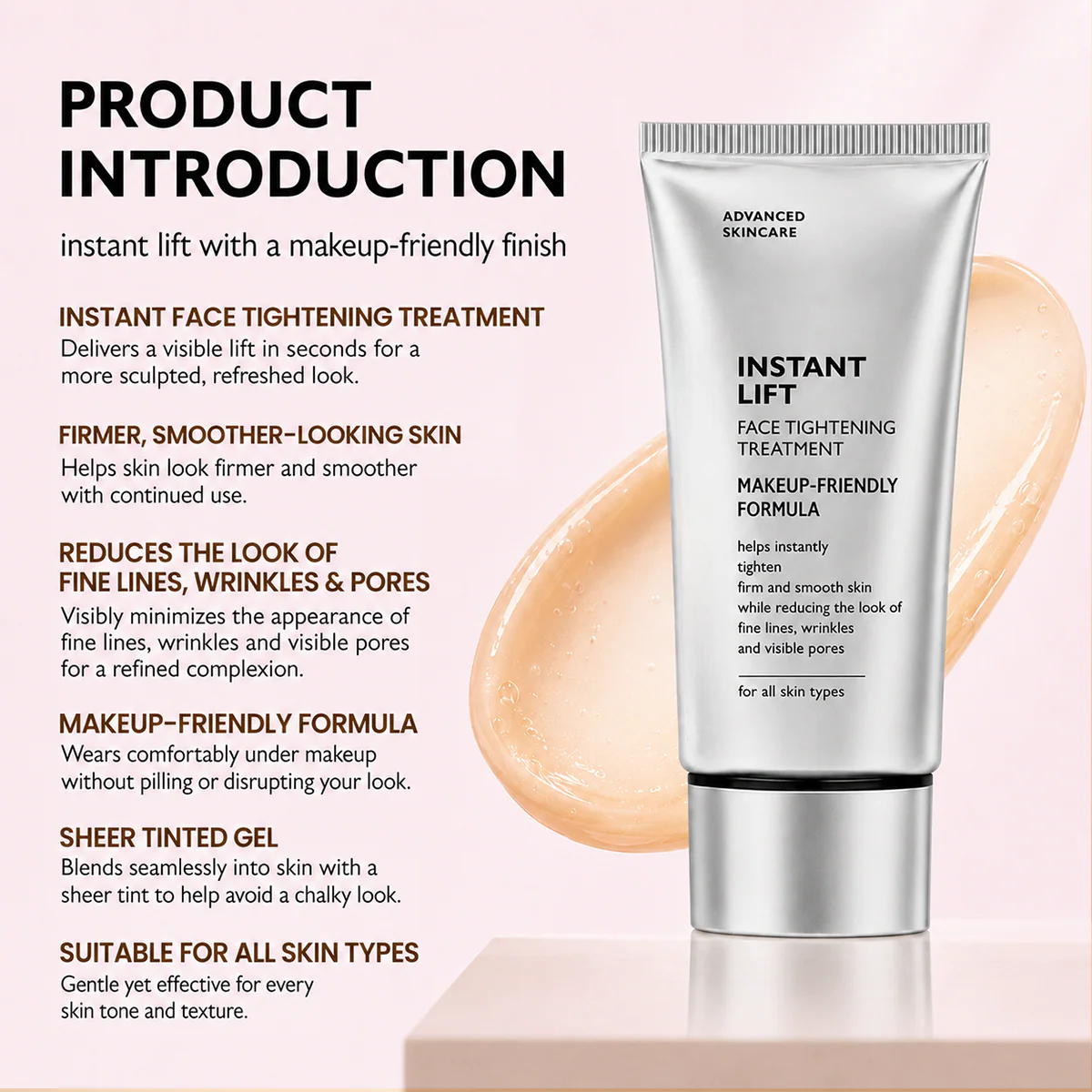🌸 Instant Firming Easy Wear Face Tightener
